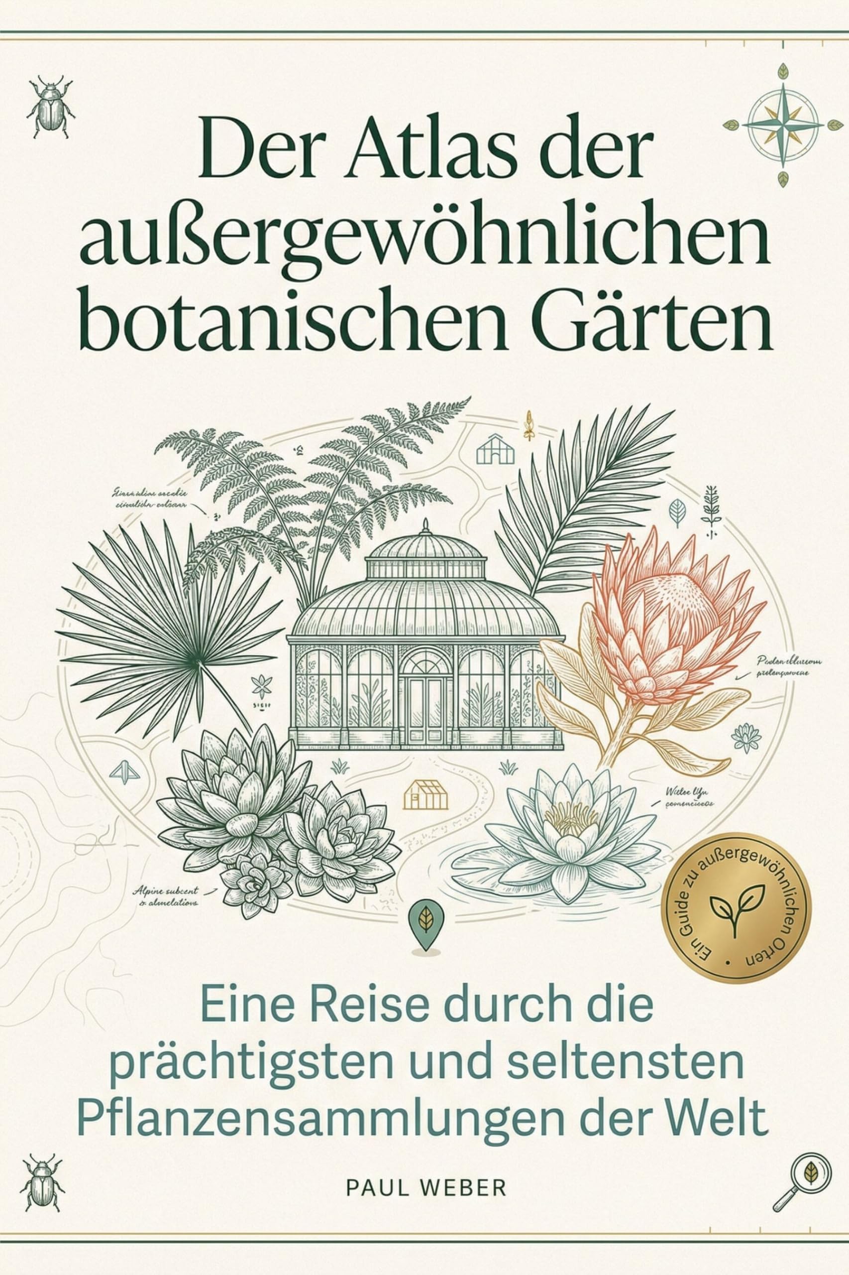 Der Atlas der außergewöhnlichen botanischen Gärten: Eine Reise durch die prächtigsten und seltensten Pflanzensammlungen der Welt. Das perfekte Geschenk für Gärtner und Pflanzenfreunde