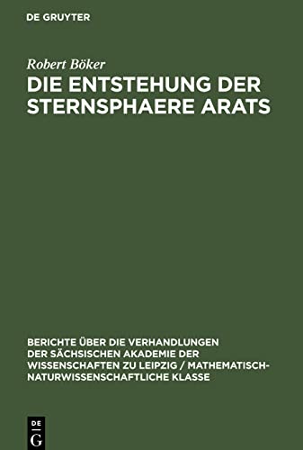 Die Entstehung der Sternsphaere Arats
