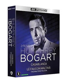 Humphrey bogart - coffret 2 films : casablanca + le faucon maltais 4k ultra hd [Blu-ray] [FR Import]