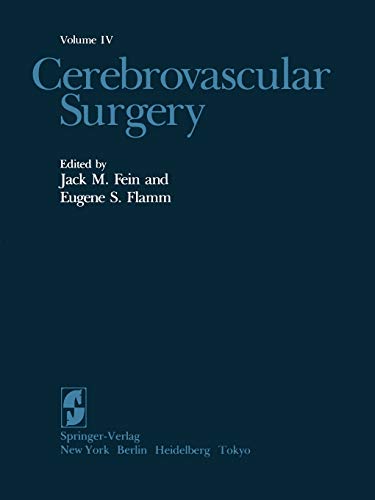 Cerebrovascular Surgery: Volume IV
