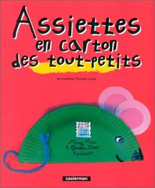 Assiettes en carton des tout-petits