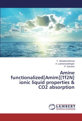 Amine functionalized[Amim][Tf2N] ionic liquid properties & CO2 absorption