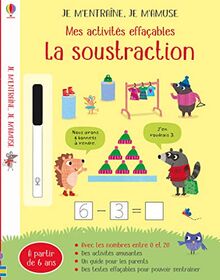 La soustraction : mes activités effaçables