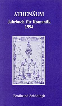 Athenäum, Jahrbuch für Romantik, 1994 | Buch | Zustand sehr gut