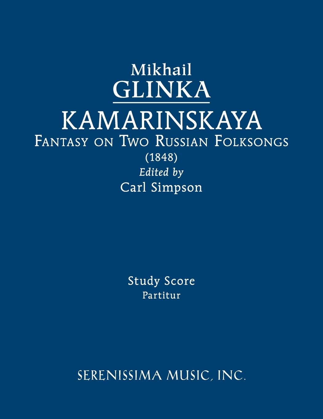 Kamarinskaya: Study score