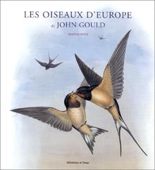 Les oiseaux d'Europe de John Gould