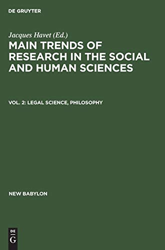 Legal science, philosophy (New Babylon, 21/2)