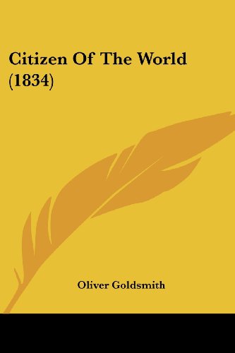 Die Buchhandlung in Oelde hat das Buch Citizen Of The World (1834)