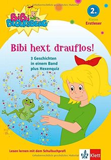 Bibi Blocksberg - Bibi hext drauflos!:  3 Geschichten in einem Band  für Erstleser, 2. Klasse: 3 Geschichten in einem Band plus Hexenquiz für Erstleser, 2. Klasse