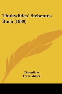 Thukydides' Siebentes Buch (1889)