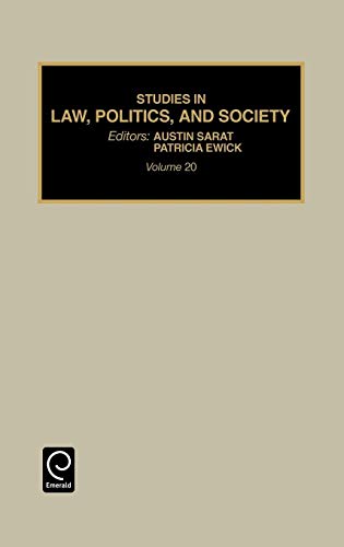 Studies in Law, Politics and Society, Volume 20 (Studies in Law, Politics & Society, Band 20)