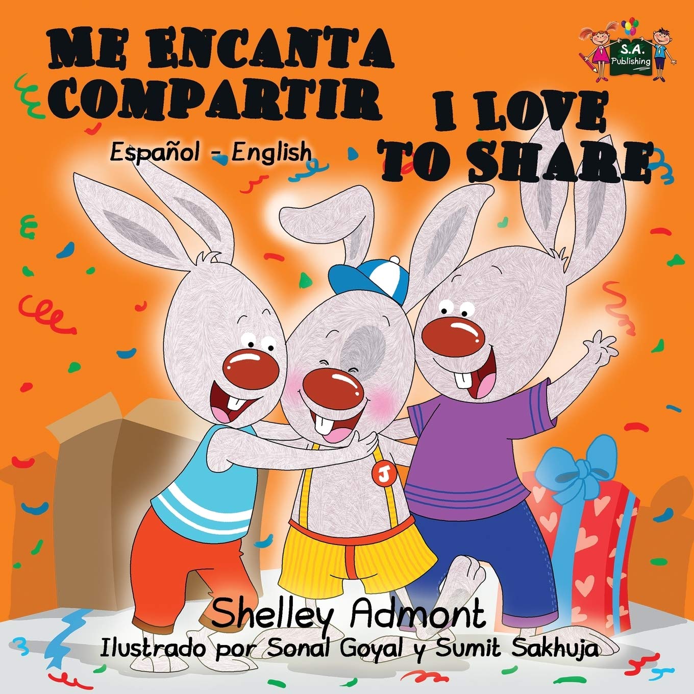 Me Encanta Compartir I Love to Share (spanish bilingual books, Spanish childrens books ): spanish english books, spanish kids books, libros ... English Bilingual Collection, Band 6)