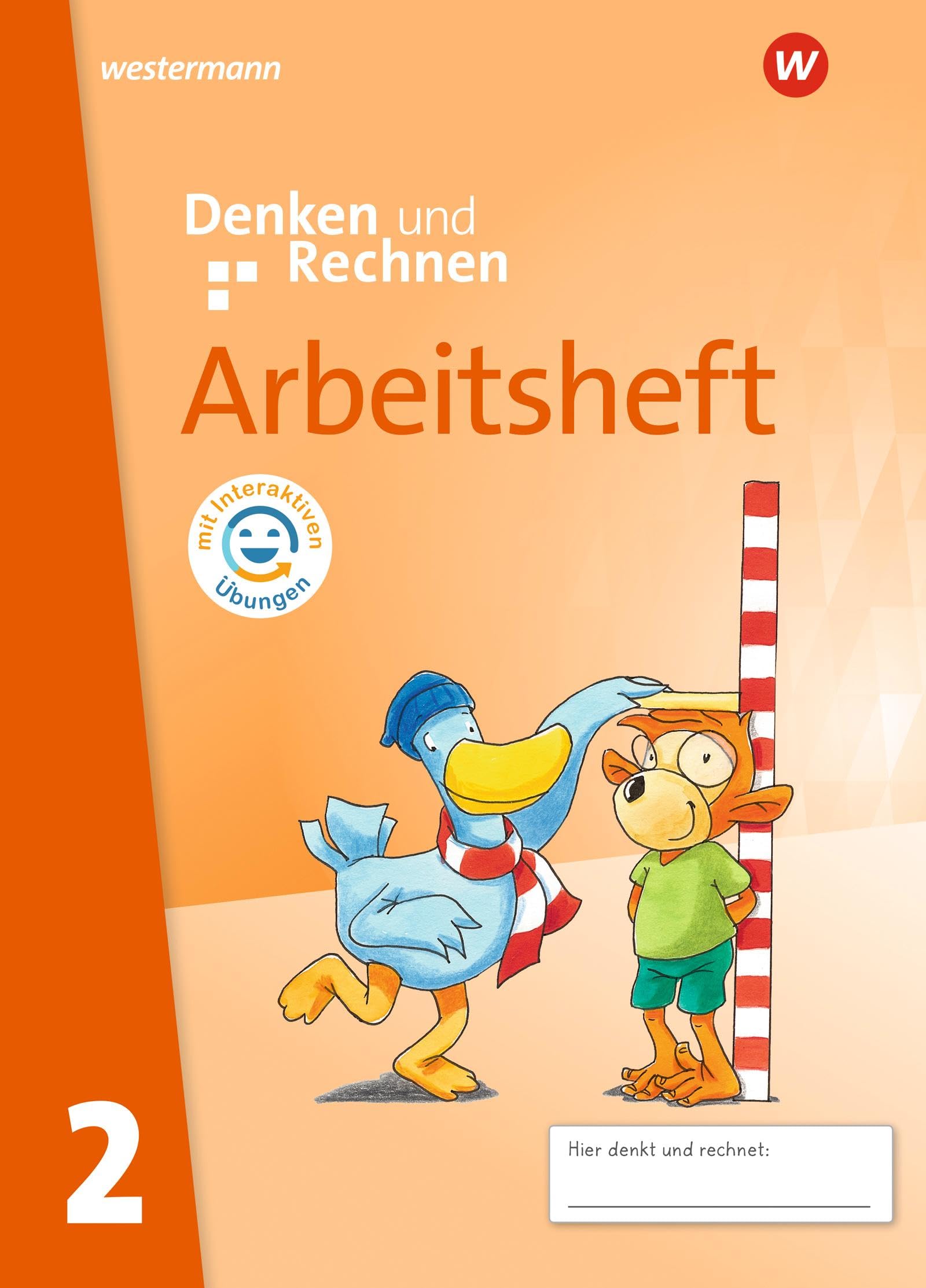 Denken und Rechnen 2. Arbeitsheft mit interaktiven Übungen. Allgemeine Ausgabe 2024