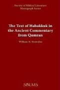 The Text of Habakkuk in the Ancient Commentary from Qumran