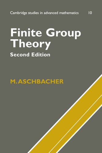 Finite Group Theory (Cambridge Studies in Advanced Mathematics, Band 10)