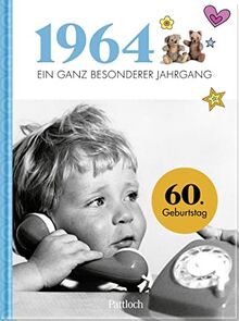 1964 - Ein ganz besonderer Jahrgang: Jahrgangsbuch zum 60. Geburtstag | Mit historischen Fotos und Fakten aus Politik und Kultur (Geschenke für runde Geburtstage 2024 und Jahrgangsbücher)