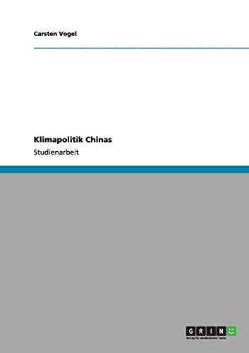 Klimapolitik Chinas