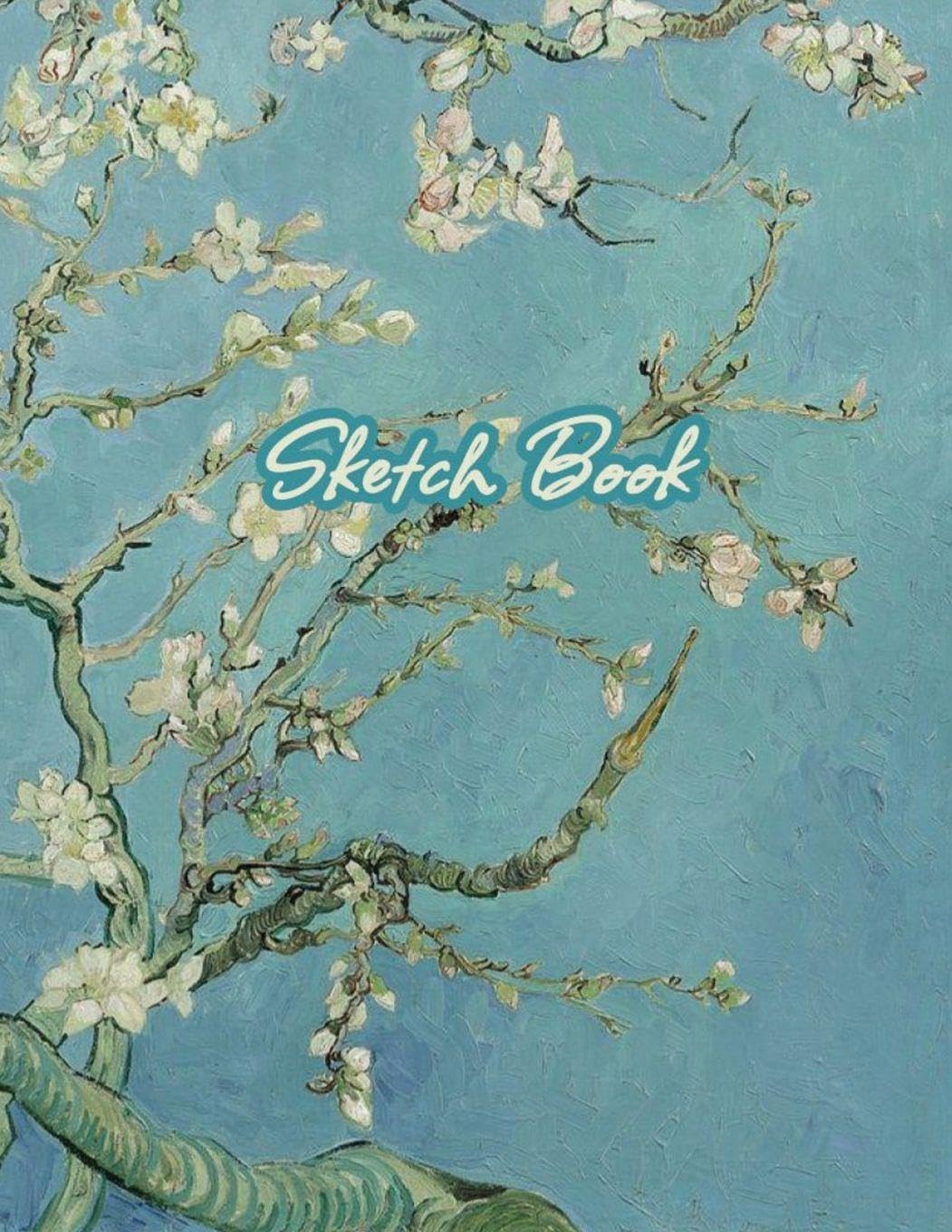 Sketch Book: Drawing Notebook for Sketching, Doodling, Writing, Art Journaling, A4 Sketchbook (Van Gogh Art Cover Vol.5)
