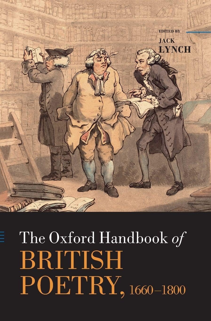 OHB BRITISH POETRY 1660-1800 OHBK C (Oxford Handbooks)