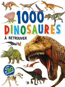 1.000 dinosaures : à retrouver et à coller