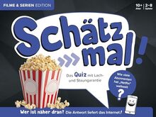 Schätz mal! Filme und Serien Edition: Das Quiz mit Lach- und Staungarantie | Ab 10 Jahre | 2-8 Spieler