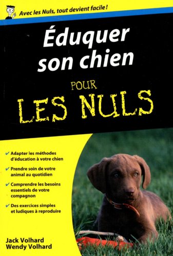 Eduquer Son Chien Pour Les Nuls