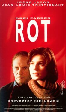 Drei Farben: Rot [VHS] von Krzysztof Kieslowski - VHStape