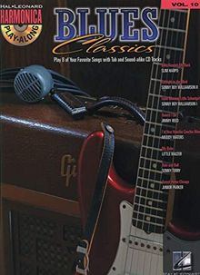 Harmonica Play Along Volume 10 Blues Classics Harm BK/CD