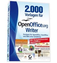 2.000 Vorlagen für OpenOffice Writer