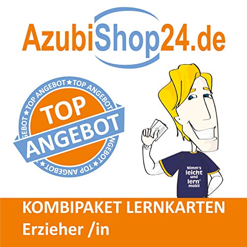 Kombi-Paket Lernkarten Prüfung Erzieher /in + Wirtschafts und Sozialkunde Prüfungsvorbereitung