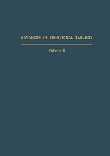 Psychopharmacology and Aging (Advances in Behavioral Biology) (Volume 6) (Advances in Behavioral Biology, 6, Band 6)