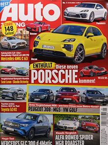 Auto Zeitung 1/2023 "Enthüllt. Diese neuen Porsche kommen!"