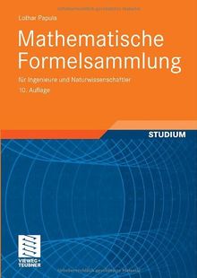 Mathematische Formelsammlung: für Ingenieure und Naturwissenschaftler von Papula, Lothar | Buch | Zustand gut