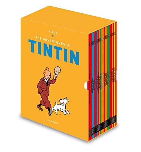 Hergé Adventures Of Tintin, Complete Paperback Slipcase