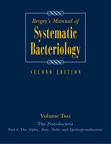 Bergey's Manual of Systematic Bacteriology: Volume 2: The Proteobacteria, Part B: The Gammaproteobacteria (Bergey's Manual of Systematic Bacteriology (Springer-Verlag))