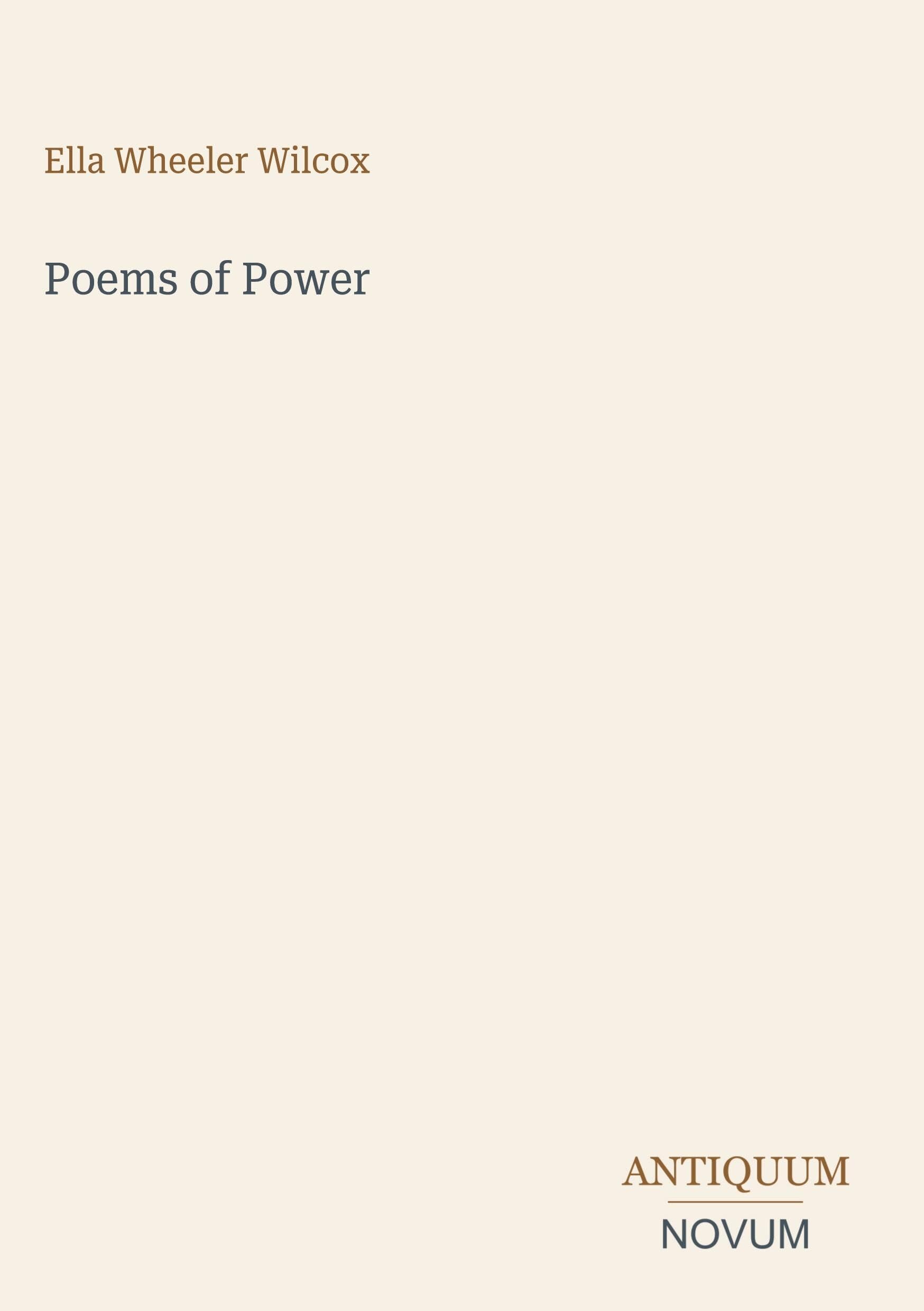 Poems of Power