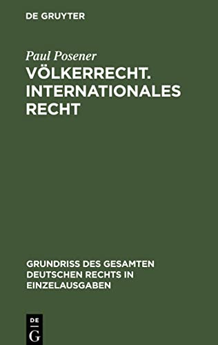 Völkerrecht. Internationales Recht