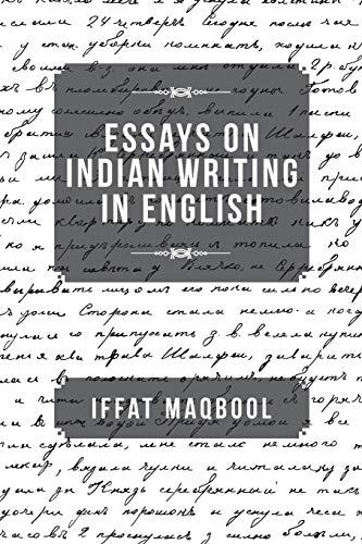Essays on Indian Writing in English