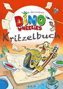 Dino Wheelies Kritzelbuch