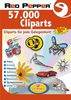 57.000 Cliparts (RedPepper)