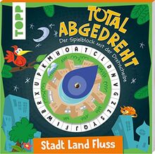 Total abgedreht! Spielblock mit Drehscheibe - Stadt, Land, Fluss: Spieleklassiker mit neuem Dreh