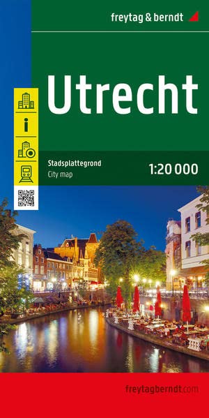 Utrecht, Stadtplan 1:20.000, freytag & berndt (freytag & berndt Stadtpläne)