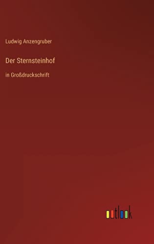 Der Sternsteinhof: in Großdruckschrift