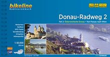 Donauradweg / Donau-Radweg 2: Teil 2: Österreichische Donau - Von Passau nach Wien, 330 km, 1:50.000, wetterfest/reißfest, GPS-Tracks Download, LiveUpdate (Bikeline Radtourenbücher)