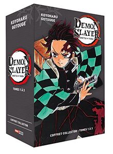 Coffret Demon slayer : tomes 1 à 3