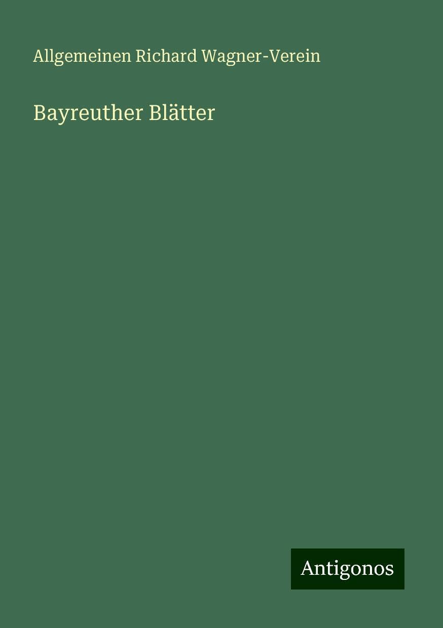 Bayreuther Blätter
