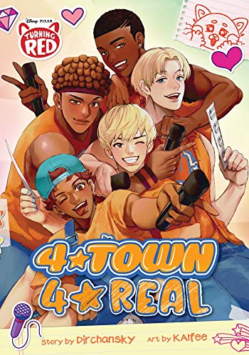 Disney and Pixar's Turning Red: 4*Town 4*Real : The Manga (Disney Pixar Turning Red: 4 Town 4 Real)