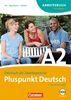 Pluspunkt Deutsch - Neue Ausgabe: A2: Teilband 1 - Arbeitsbuch mit Lösungen und CD: Europäischer Referenzrahmen: A2