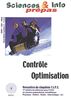 Sciences et Info prépas, hors séries numéro 4 : Contrôle et optimisation, rencontre du cinquième TIPE