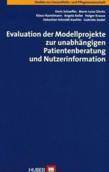 Evaluation der Modellprojekte zur unabhängigen Patientenberatung und Nutzerinformation